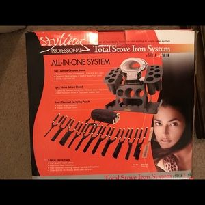 Marcel curling iron set with stove